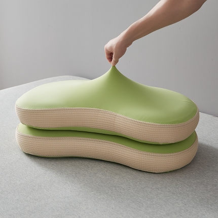 （总）乐可 2023新款生物基棉豆枕 枕头枕芯