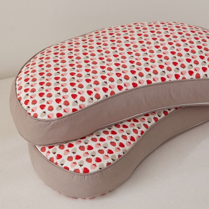 91家纺网 家纺一手货源 找家纺 （总）乐可 2023新款猫耳朵荞麦枕 枕头枕芯