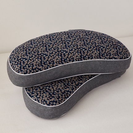 91家纺网 家纺一手货源 找家纺 （总）乐可 2023新款猫耳朵荞麦枕 枕头枕芯