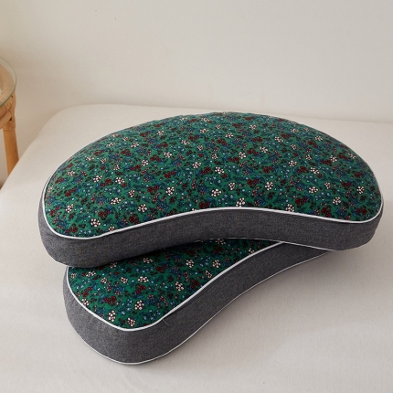 91家纺网 家纺一手货源 找家纺 （总）乐可 2023新款猫耳朵荞麦枕 枕头枕芯