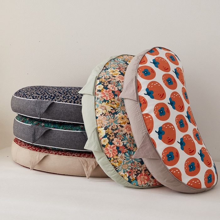 91家纺网 家纺一手货源 找家纺 （总）乐可 2023新款猫耳朵荞麦枕 枕头枕芯