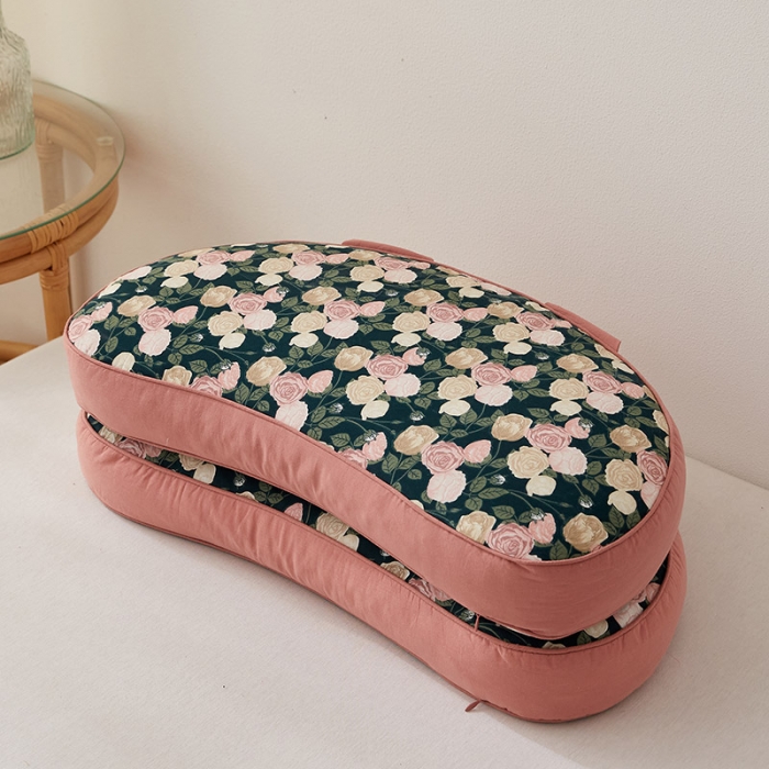 91家纺网 家纺一手货源 找家纺 （总）乐可 2023新款猫耳朵荞麦枕 枕头枕芯