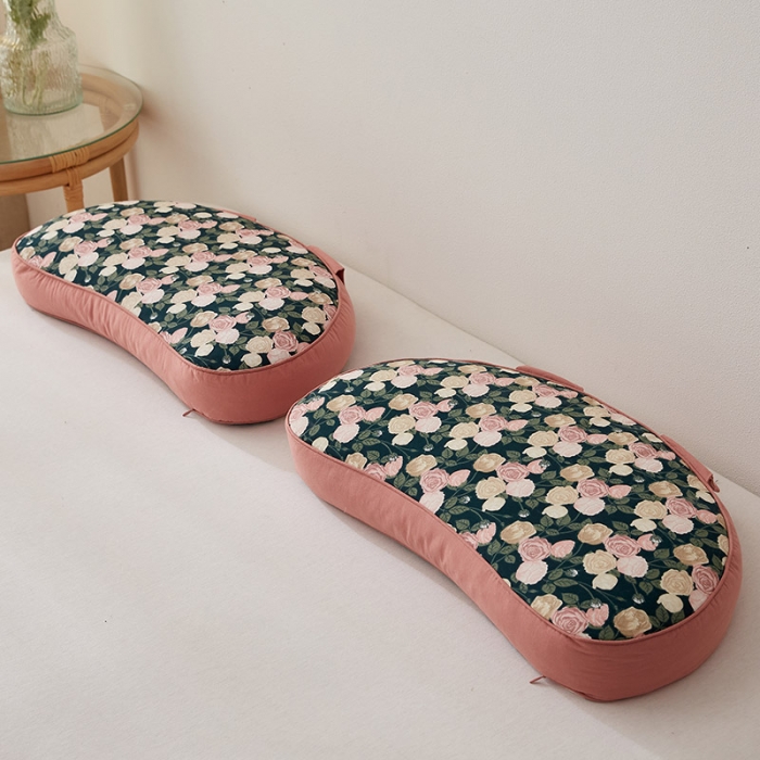 91家纺网 家纺一手货源 找家纺 （总）乐可 2023新款猫耳朵荞麦枕 枕头枕芯