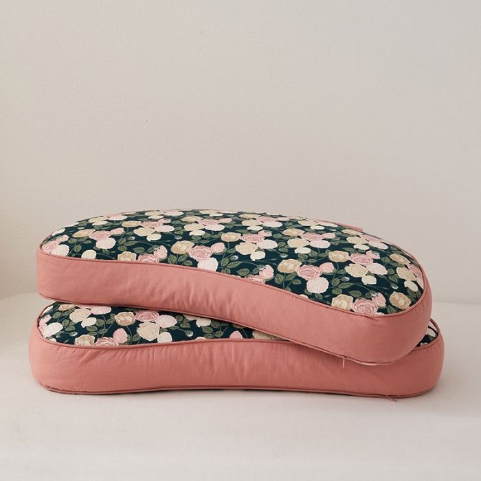 91家纺网 家纺一手货源 找家纺 （总）乐可 2023新款猫耳朵荞麦枕 枕头枕芯