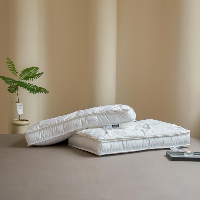 91家纺网 家纺一手货源 找家纺 2024新款 会‘呼吸’的枕头 温而不燥 呵护颈椎