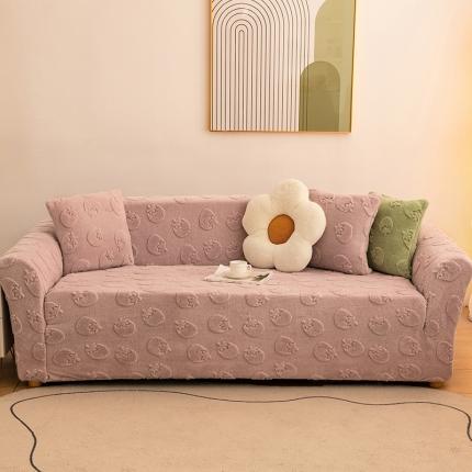 91家纺网 家纺一手货源 找家纺 （总）沐沐 2026新款柿柿如意提花沙发套