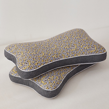 91家纺网 家纺一手货源 找家纺 （总）乐可 2023新款韩式蝶形荞麦枕 枕头枕芯