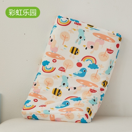 91家纺网 家纺一手货源 找家纺 （总）2023新款儿童乳胶枕平面枕2744 枕头枕芯