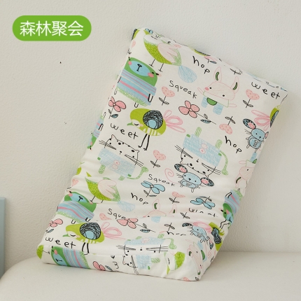 91家纺网 家纺一手货源 找家纺 （总）2023新款儿童乳胶枕平面枕2744 枕头枕芯