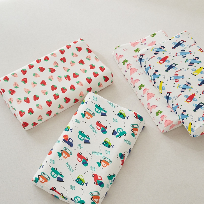 91家纺网 家纺一手货源 找家纺 （总）2023新款儿童乳胶枕平面枕2744 枕头枕芯