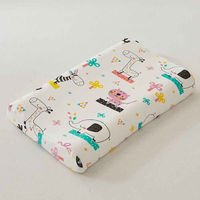 91家纺网 家纺一手货源 找家纺 （总）2023新款儿童乳胶枕平面枕2744 枕头枕芯