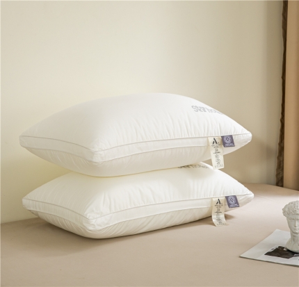 91家纺网 家纺一手货源 找家纺 全棉星级酒店枕芯枕头高中低款