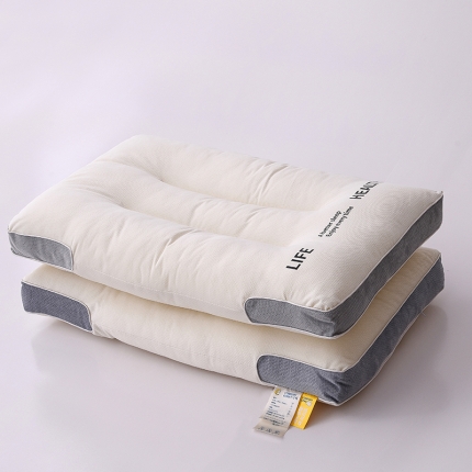 91家纺网 家纺一手货源 找家纺 日式针织护颈枕芯静享睡眠舒适枕头 烫画定型枕