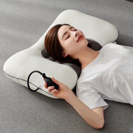 （总）乐可 2023新款4d气囊护颈枕枕 枕头枕芯