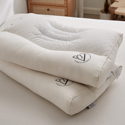 91家纺网 家纺一手货源 找家纺 （总）乐可 2023新款大豆分区护颈枕 枕头枕芯