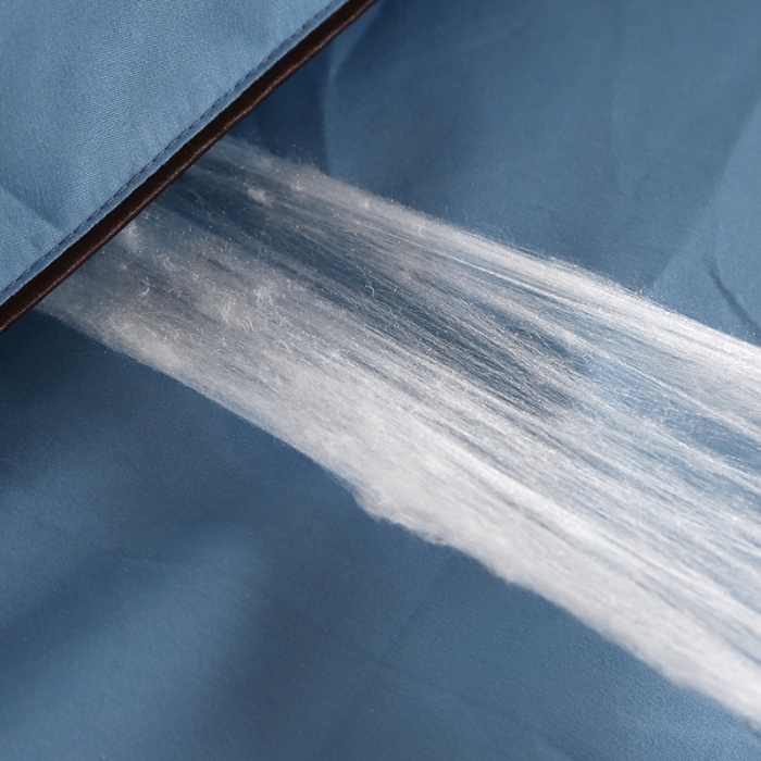 91家纺网 家纺一手货源 找家纺 美伦美 2023新款铂金尊享蚕丝子母被 手工订花  尊享蓝