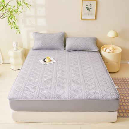 91家纺网 家纺一手货源 找家纺 （总）伊人坊 2023新款A类原棉大豆夹棉床笠