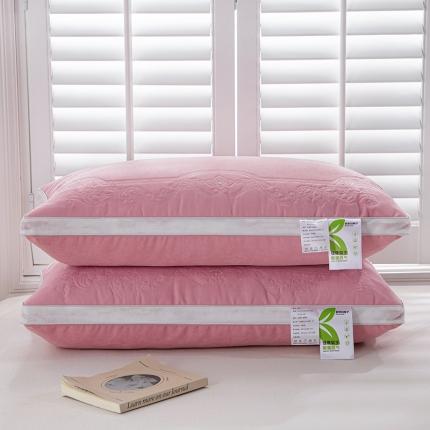 91家纺网 家纺一手货源 找家纺 仁宇 2023新款新负氧离子舒适枕头枕芯一个