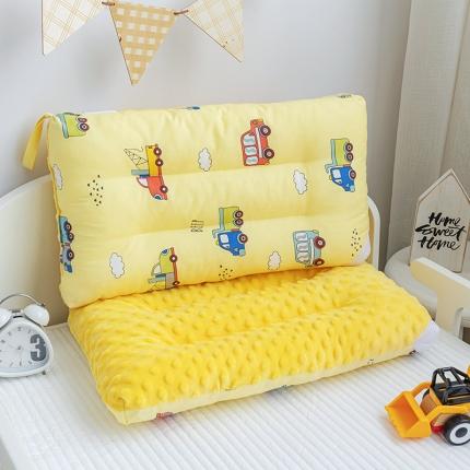 91家纺网 家纺一手货源 找家纺 总吉咪兔A类全棉儿童豆豆绒枕可水洗定型枕午睡枕卡通豆豆枕