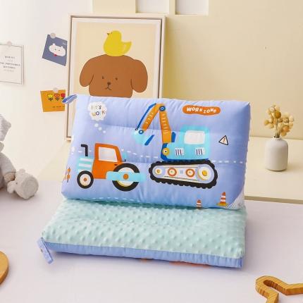 91家纺网 家纺一手货源 找家纺 总吉咪兔A类全棉儿童豆豆绒枕可水洗定型枕午睡枕卡通豆豆枕