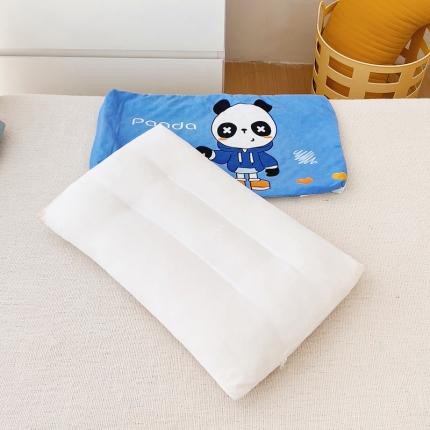 91家纺网 家纺一手货源 找家纺 总吉咪兔A类全棉儿童豆豆绒枕可水洗定型枕午睡枕卡通豆豆枕