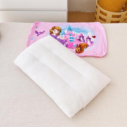 91家纺网 家纺一手货源 找家纺 总吉咪兔A类全棉儿童豆豆绒枕可水洗定型枕午睡枕卡通豆豆枕