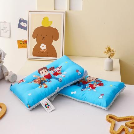 91家纺网 家纺一手货源 找家纺 吉咪兔A类全棉儿童豆豆绒枕可水洗定型枕午睡枕卡通豆豆枕汪汪队立大功