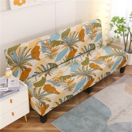 91家纺网 家纺一手货源 找家纺 雅竹 牛奶丝印花沙发床套（无裙边） 秋意