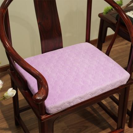 共鸣沙发垫 2023新款高密度高回弹海绵坐垫 水晶绒魅紫