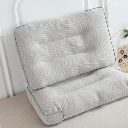 91家纺网 家纺一手货源 找家纺 梦叶草 2023新款乐享睡眠纯色针织护颈枕芯