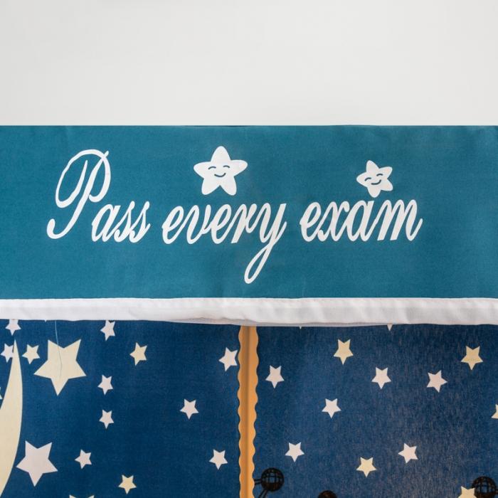 91家纺网 家纺一手货源 找家纺 学生宿舍蚊帐一体上下铺蚊帐遮光防尘床帘0.9米三开门拉链蚊帐 小城故事-遮光防蚊