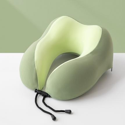 总 织布人2023记忆枕U型枕氨纶+锦纶外套慢回弹360度双驼峰肩颈枕