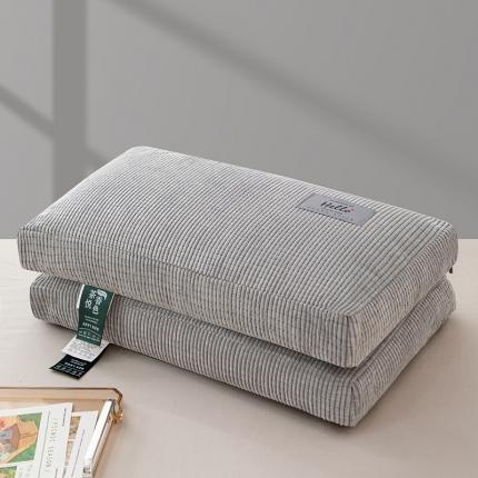 91家纺网 家纺一手货源 找家纺 总织布人 2023新款荞麦枕韩式玉米绒面包枕冬季保暖透气全荞麦枕头枕芯