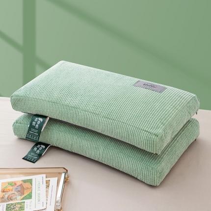 总织布人 2023新款荞麦枕韩式玉米绒面包枕冬季保暖透气全荞麦枕头枕芯