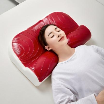 91家纺网 家纺一手货源 找家纺 （总）麦肯锡 2024新款平衡睡眠红石榴牵引枕-内芯图