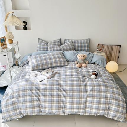 91家纺网 家纺一手货源 找家纺 （总）维娜斯 2024年新款亲肤棉水洗棉印花四件套