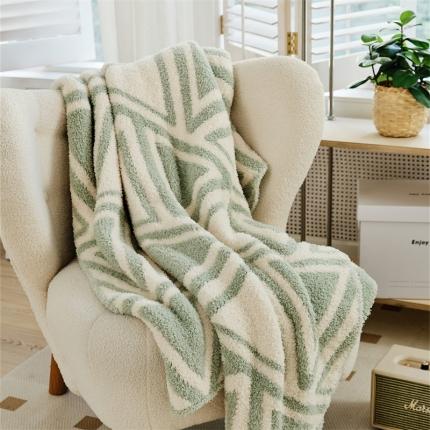 91家纺网 家纺一手货源 找家纺 （总）暖绵绵家纺 2025新款半边绒欧雅系列多功能盖毯