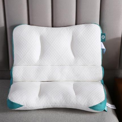 91家纺网 家纺一手货源 找家纺 （总）浩宇家纺新款护颈枕芯定型舒适按摩枕头针织棉面料吊带枕