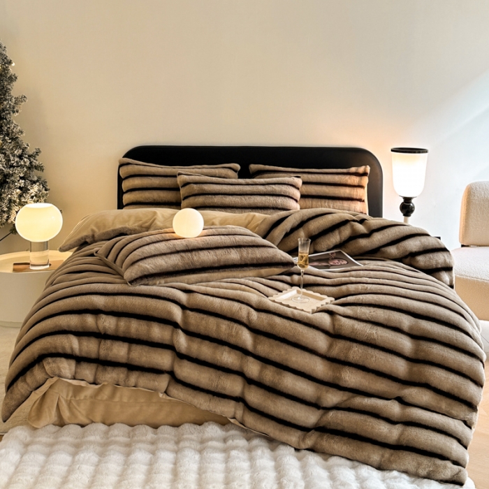 91家纺网 家纺一手货源 找家纺 左视觉 轻奢绒套件款1 拍摄样片