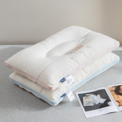 91家纺网 家纺一手货源 找家纺 枕头枕芯2023新款羊绒蛋白护颈枕