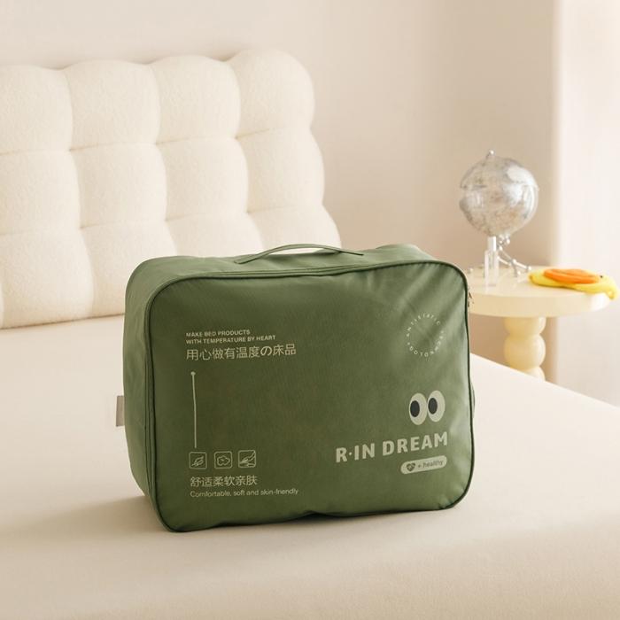 91家纺网 家纺一手货源 找家纺 新款绒梦里230克卡通贴布加厚牛奶绒四件套冬季儿童卡通三件套保暖套件