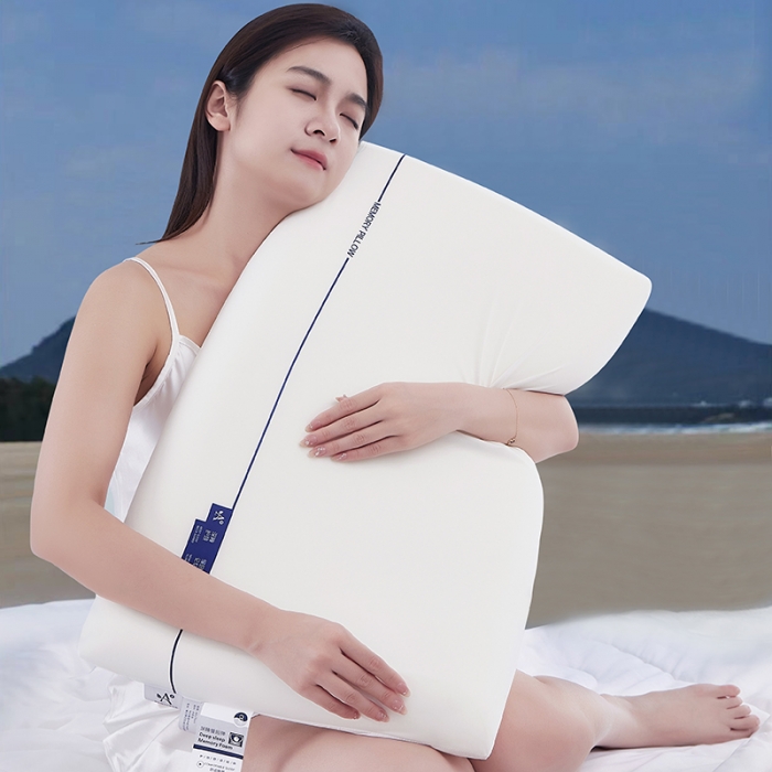 91家纺网 家纺一手货源 找家纺 剑桥枕业 云朵品质慢回弹记忆枕生物基非感温零压护颈枕无标含礼盒