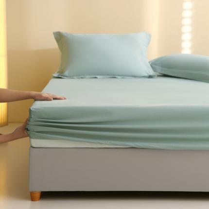 91家纺网 家纺一手货源 找家纺 （总）莱阁亿 2023新款纯色磨毛床笠