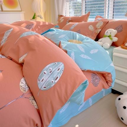 星期三 2023年12月新款铂金全棉13372四件套（加老板微信有会员价） 晚风