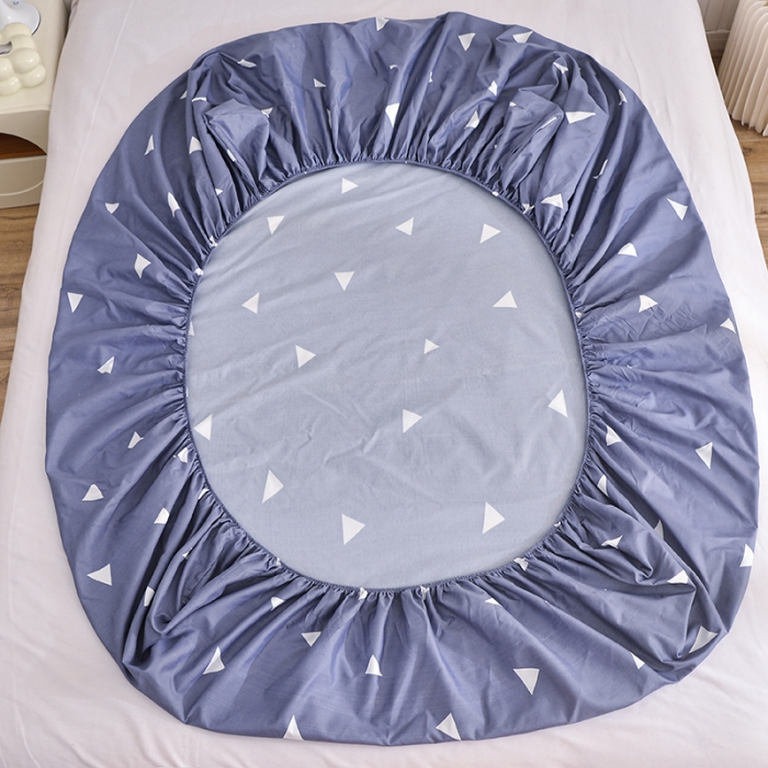 91家纺网 家纺一手货源 找家纺 小雨家纺 2026新款芦荟棉床笠 爱巢