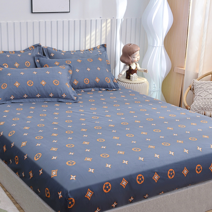 91家纺网 家纺一手货源 找家纺 小雨家纺 2026新款芦荟棉床笠 奥利维