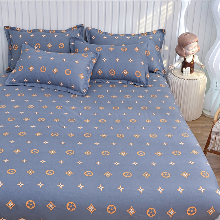 91家纺网 家纺一手货源 找家纺 小雨家纺 2026新款芦荟棉床笠 奥利维