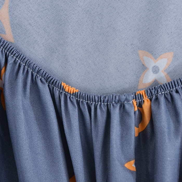 91家纺网 家纺一手货源 找家纺 小雨家纺 2026新款芦荟棉床笠 奥利维