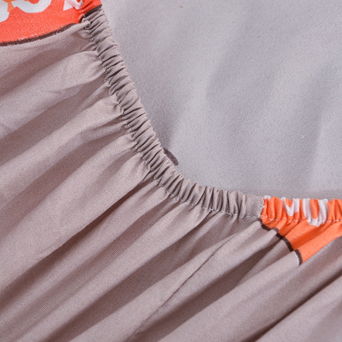 91家纺网 家纺一手货源 找家纺 小雨家纺 2026新款芦荟棉床笠 恭喜发财