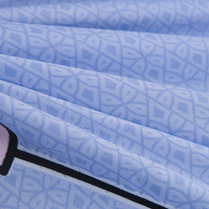 91家纺网 家纺一手货源 找家纺 小雨家纺 2026新款芦荟棉床笠 鸿运当头